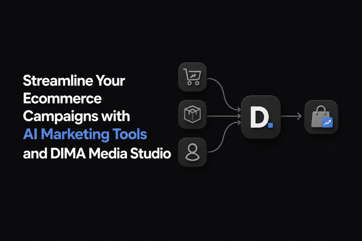 Streamline Your Ecommerce Campaigns with AI Marketing Tools and DIMA Media Studio